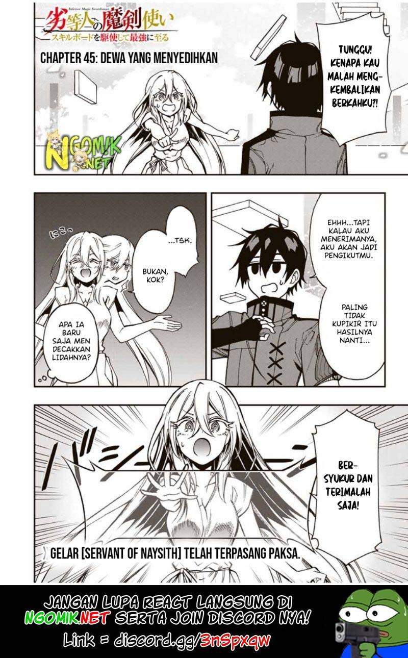 Baca Manga The Reincarnated Inferior Magic Swordsman Chapter 45 Gambar 2