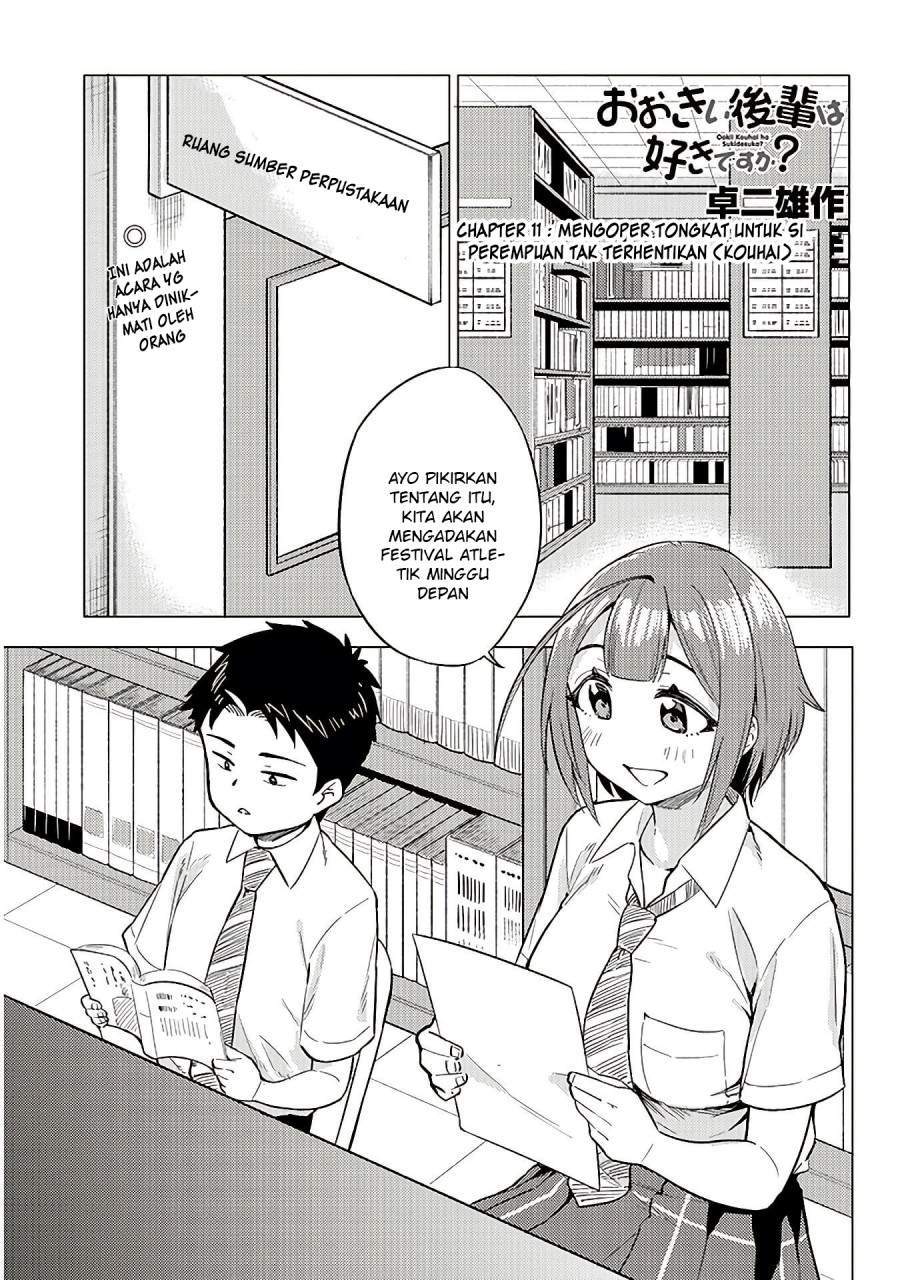Baca Manga Ookii Kouhai wa Suki Desu ka? Chapter 11 Gambar 2