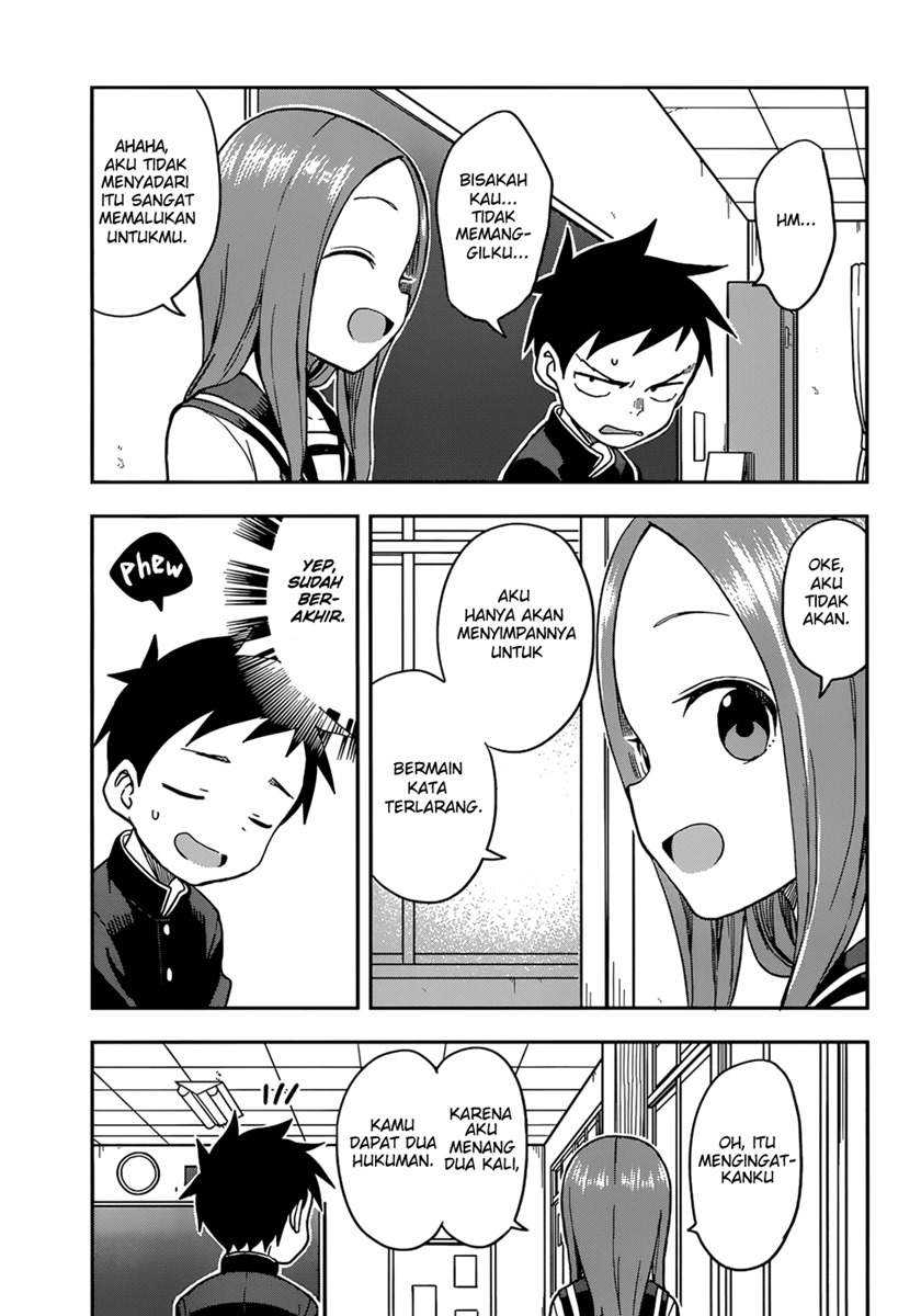 Karakai Jouzu no Takagi-san Chapter 144 Gambar 16