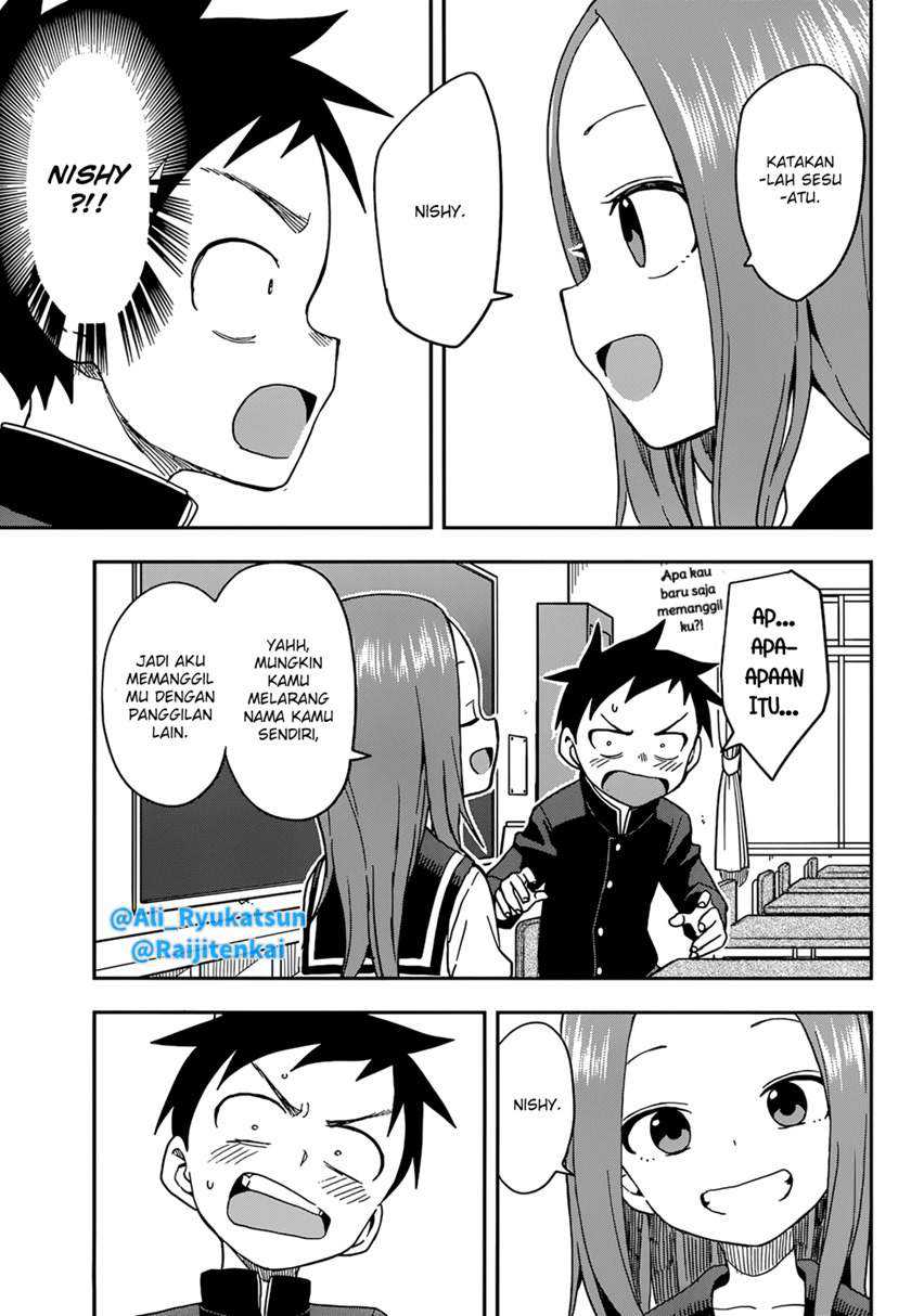 Karakai Jouzu no Takagi-san Chapter 144 Gambar 8