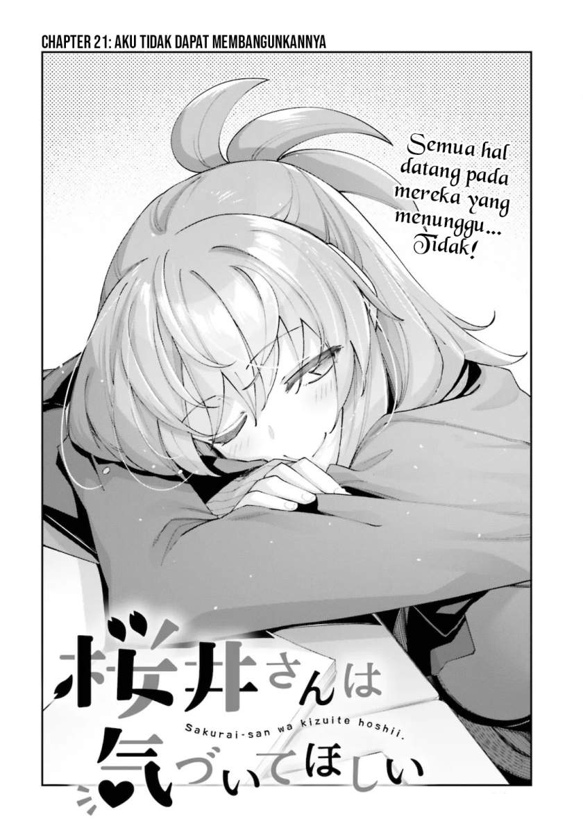 Sakurai-san Wants To Be Noticed Chapter 21 Gambar 5