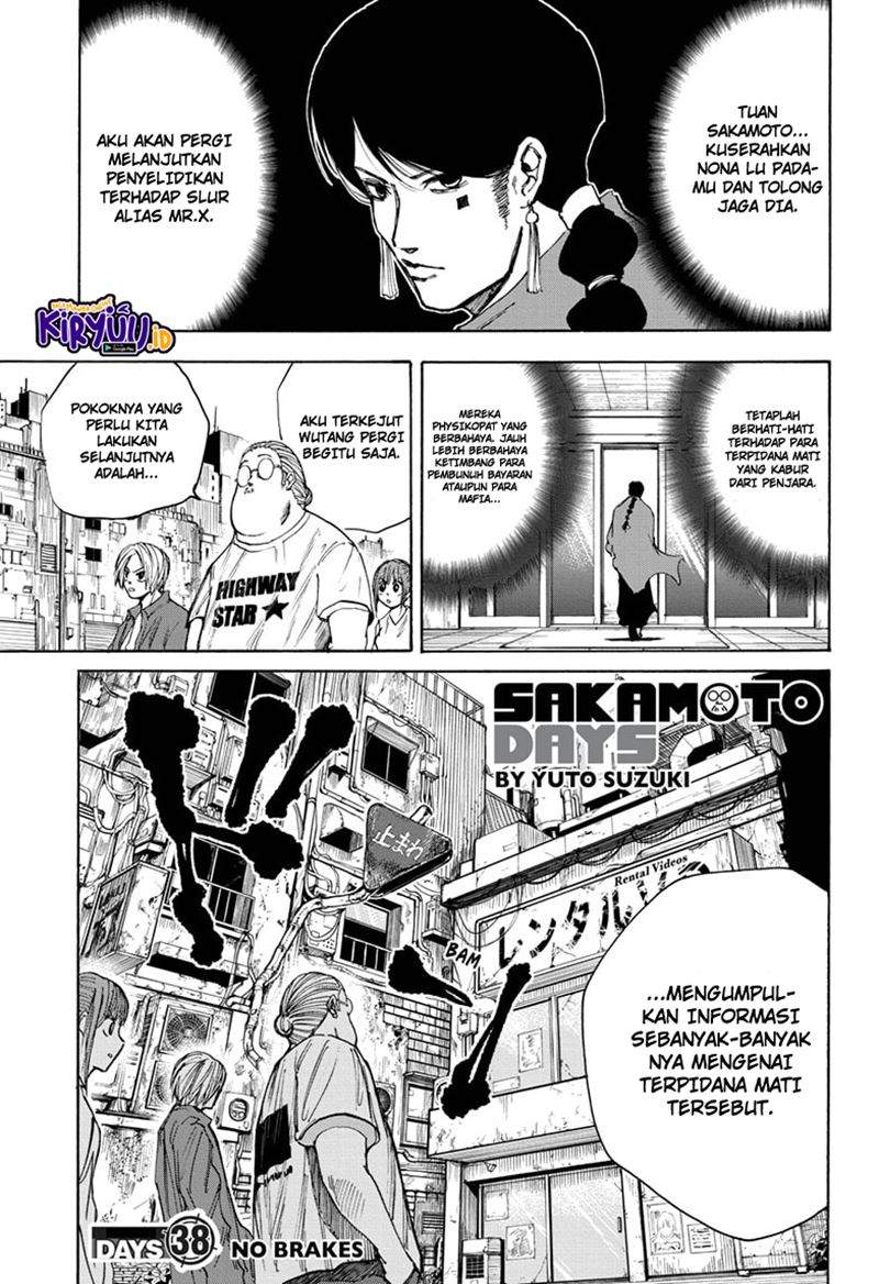 Baca Manga Sakamoto Days Chapter 38 Gambar 2