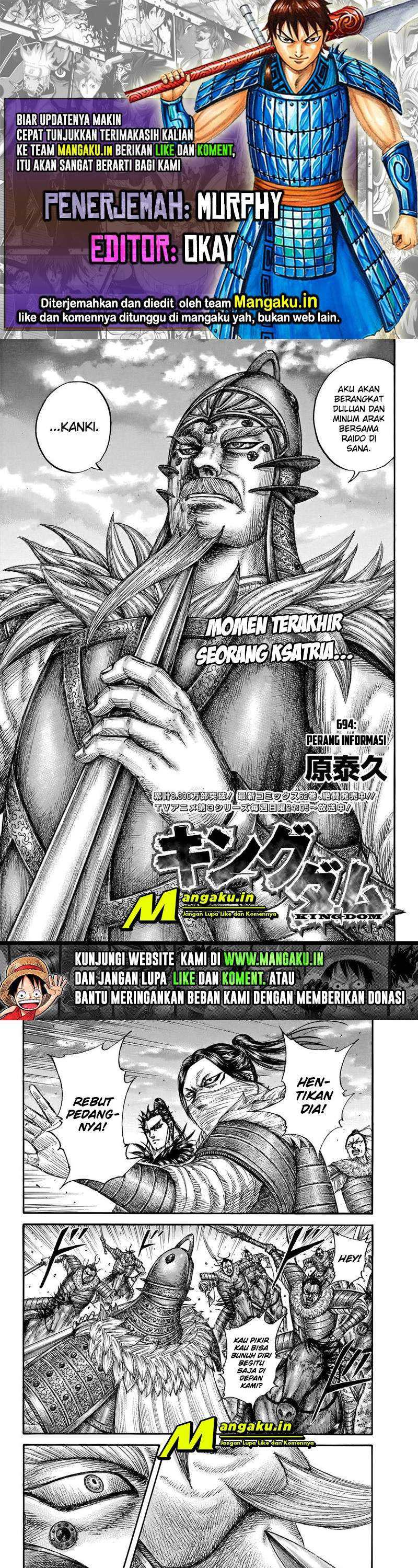 Baca Komik Kingdom Chapter 694 Gambar 1