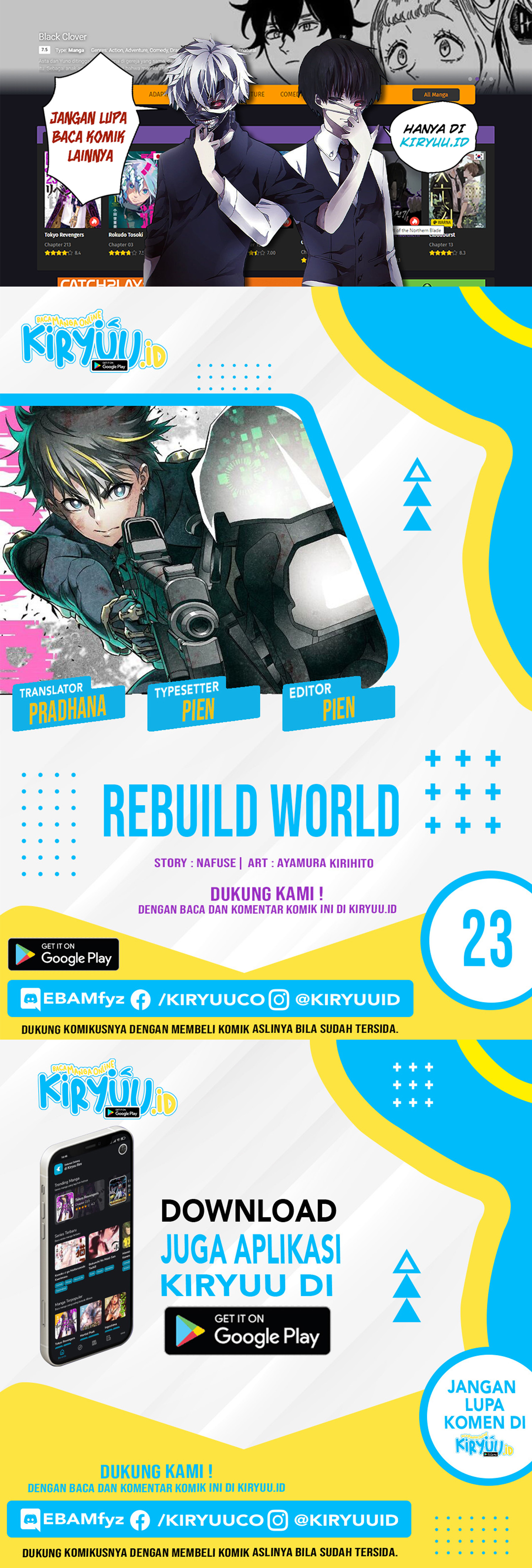 Baca Komik Rebuild World Chapter 23 Gambar 1