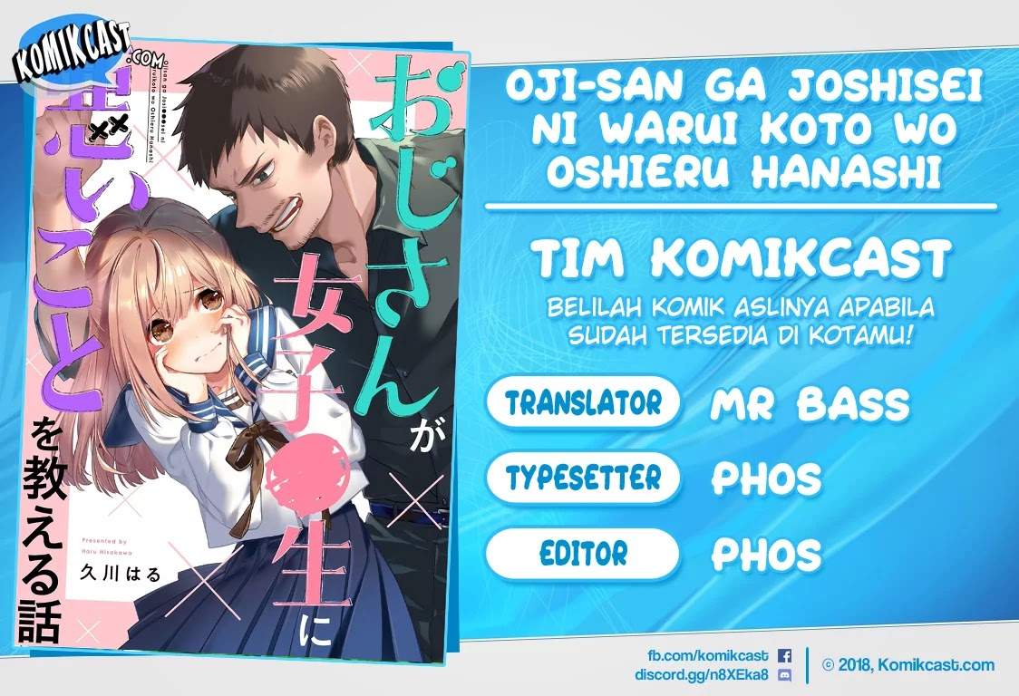 Baca Komik Oji-san ga Joshi●sei ni Warui Koto wo Oshieru hanashi Chapter 6 Gambar 1