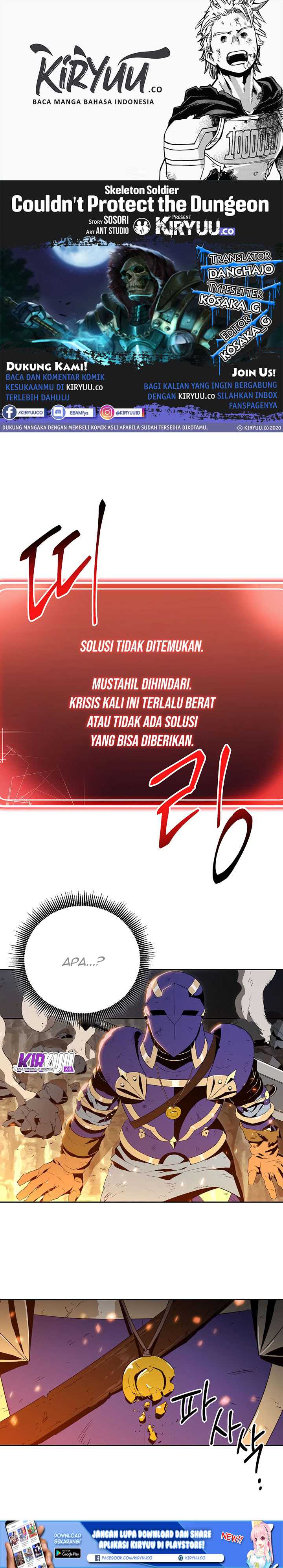 Baca Komik Skeleton Soldier Couldn’t Protect the Dungeon Chapter 87 Gambar 1