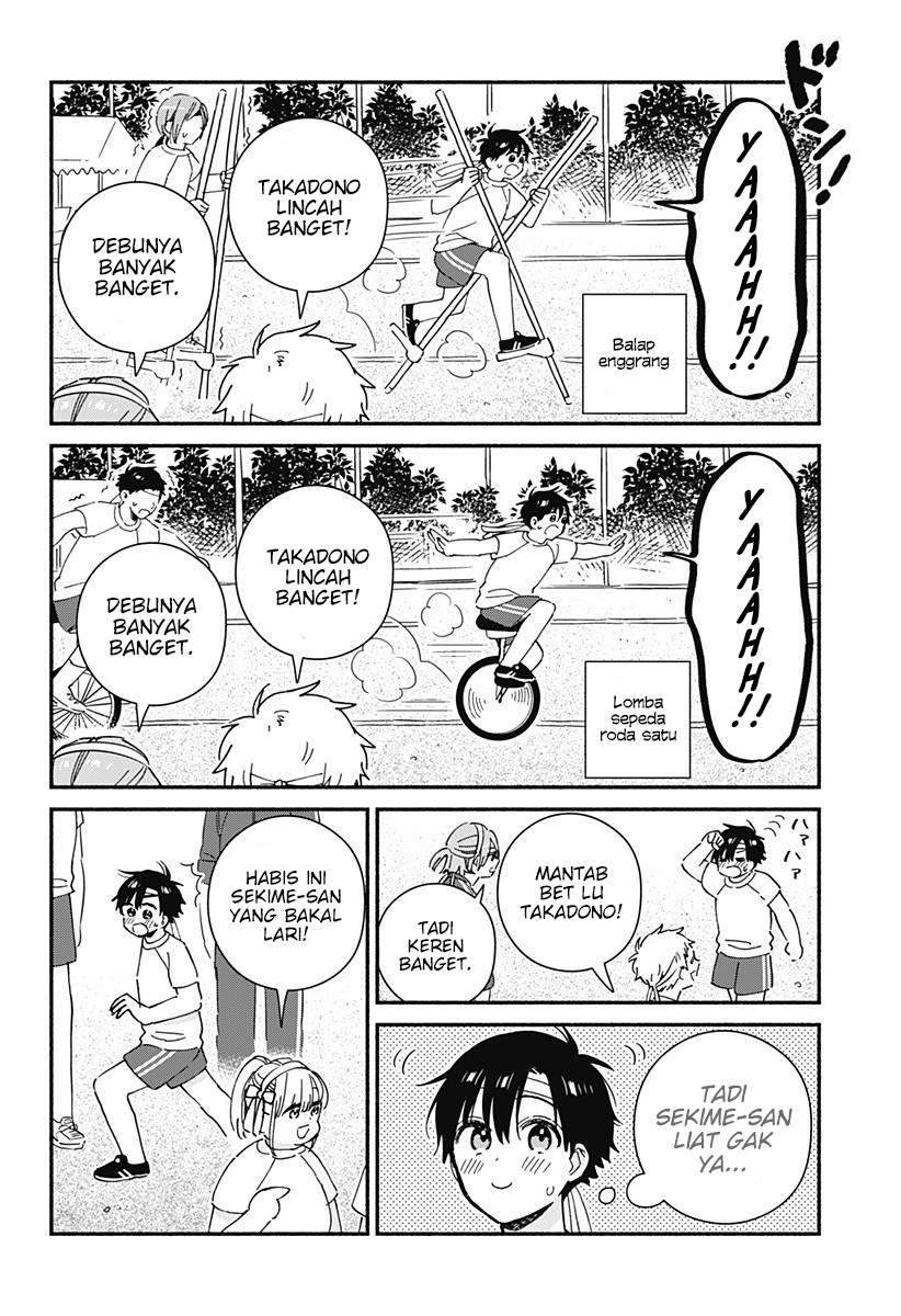 Sekimen Shinaide Sekime-san (Serialization) Chapter 19 Gambar 5