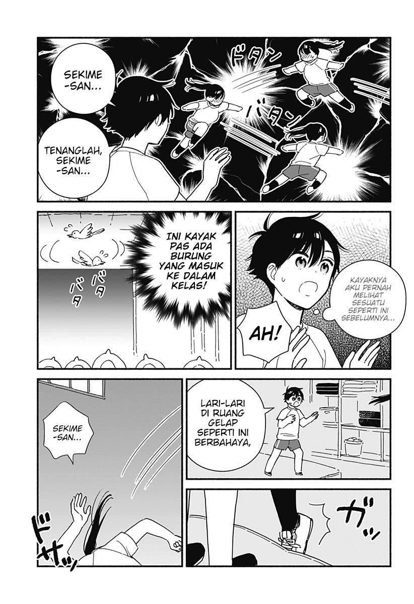 Sekimen Shinaide Sekime-san (Serialization) Chapter 18 Gambar 8
