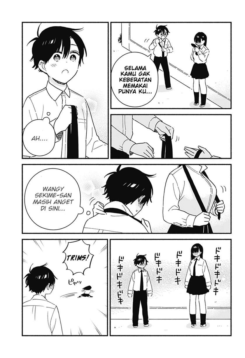 Sekimen Shinaide Sekime-san (Serialization) Chapter 14 Gambar 8