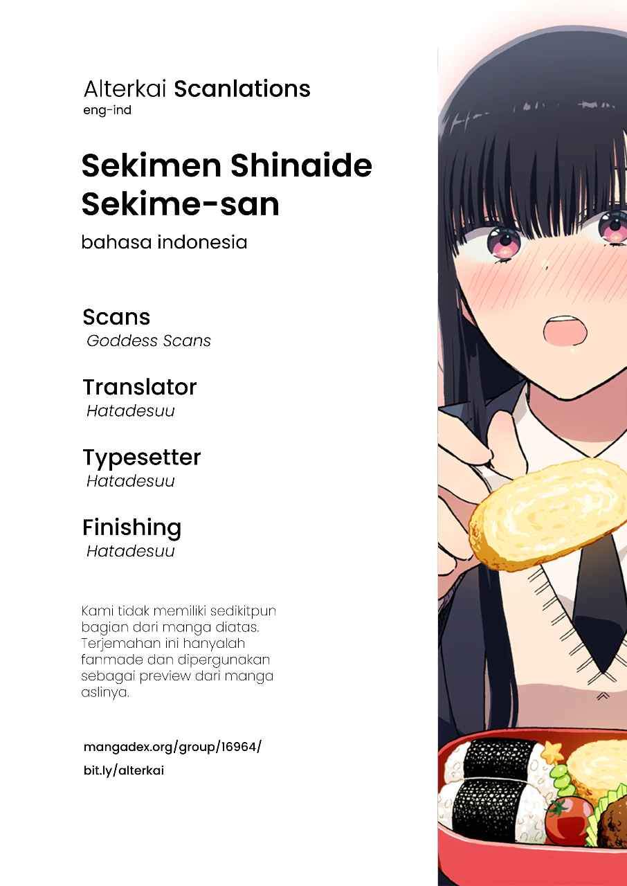 Baca Komik Sekimen Shinaide Sekime-san (Serialization) Chapter 8 Gambar 1