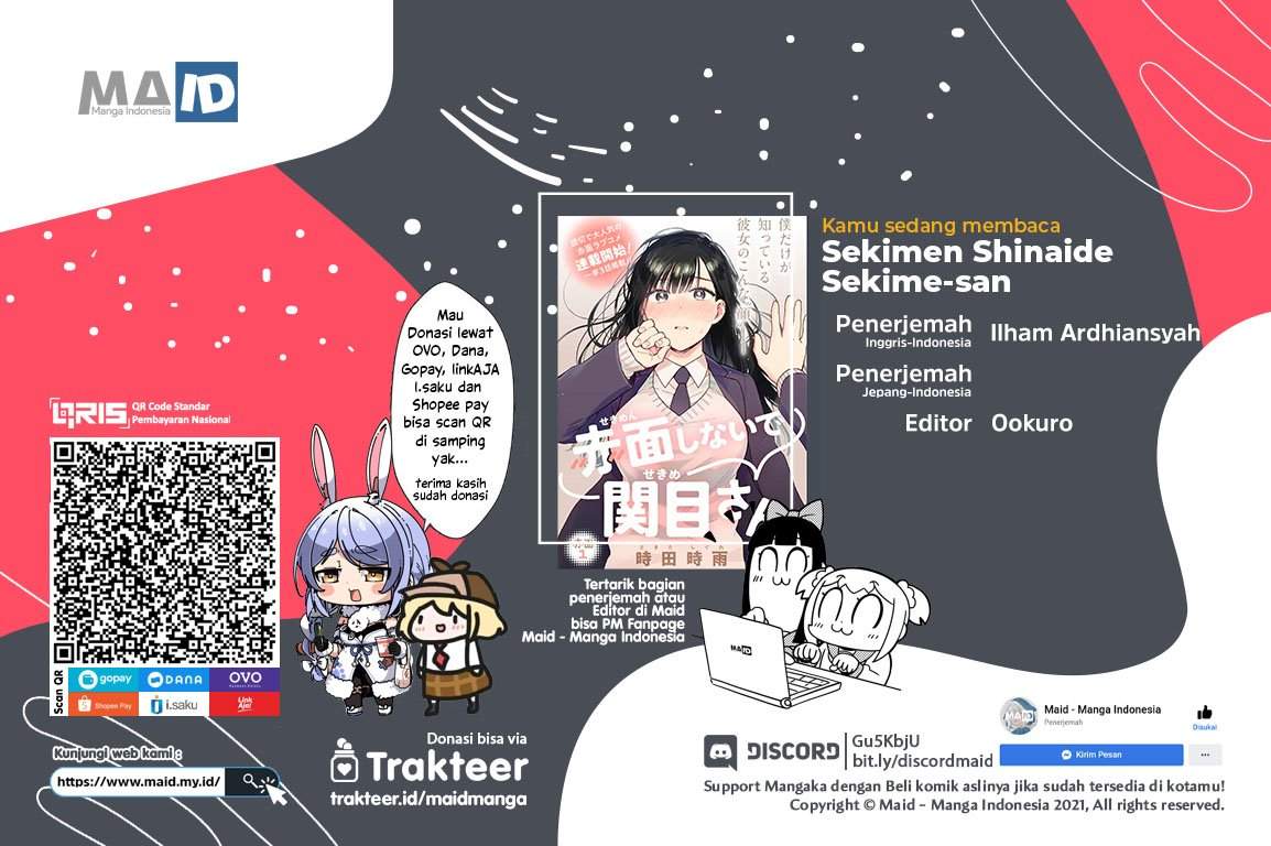 Baca Komik Sekimen Shinaide Sekime-san (Serialization) Chapter 5 Gambar 1