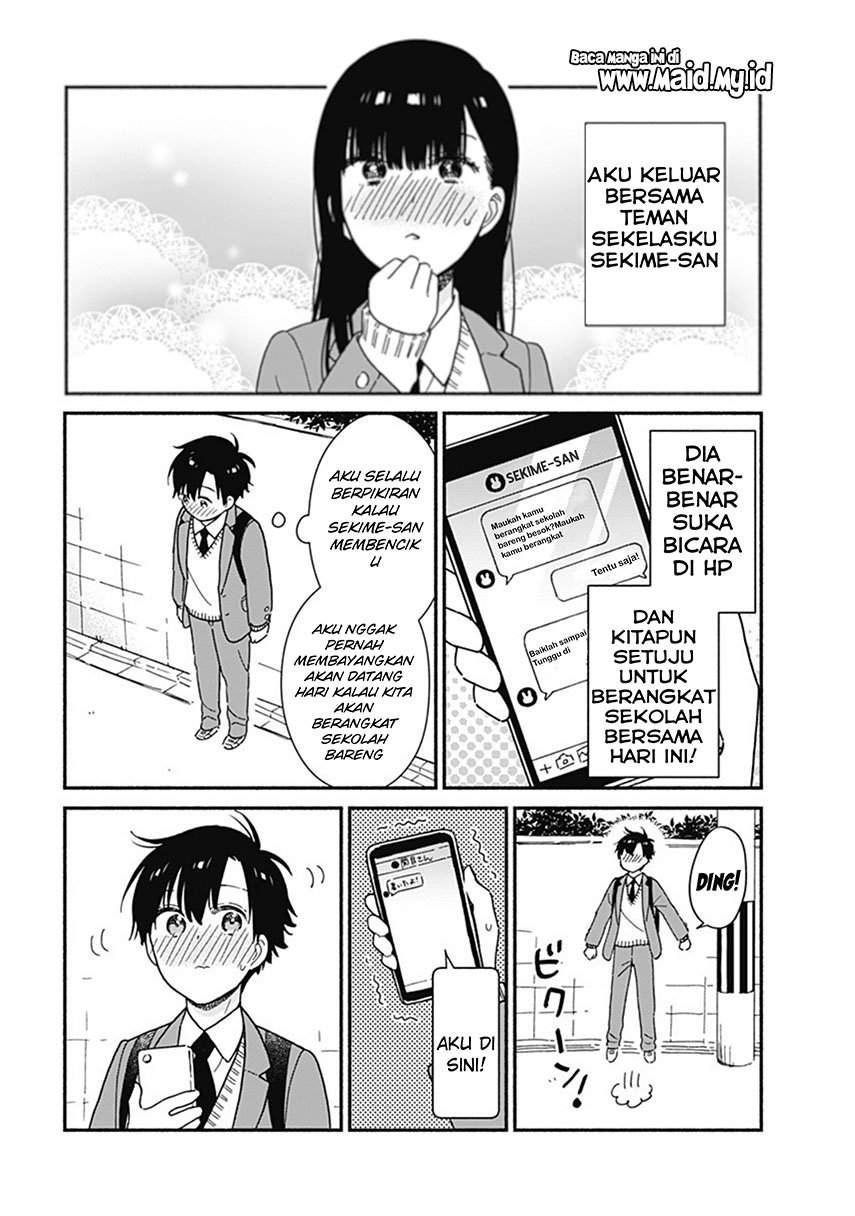 Sekimen Shinaide Sekime-san (Serialization) Chapter 4 Gambar 3