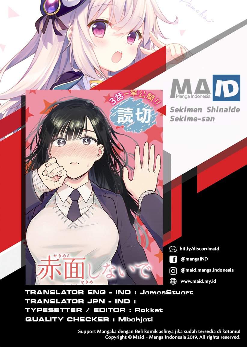 Baca Komik Sekimen Shinaide Sekime-san (Serialization) Chapter 3 Gambar 1