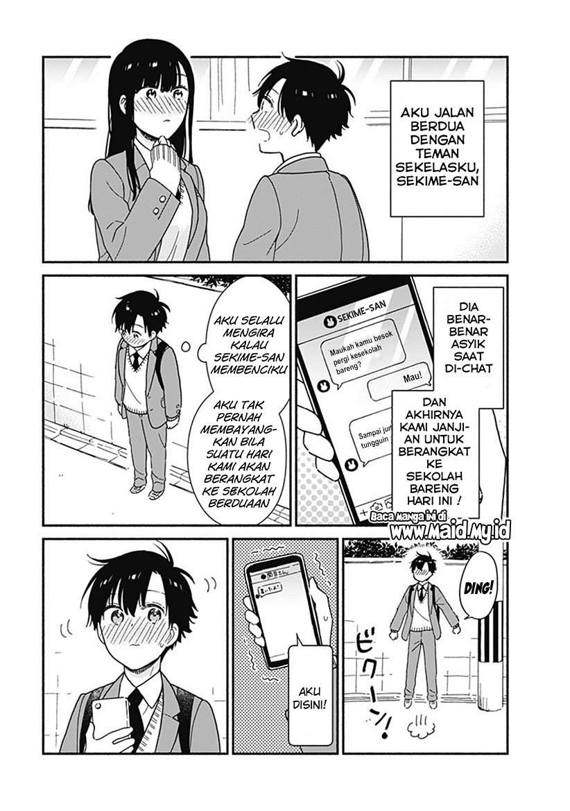 Sekimen Shinaide Sekime-san (Serialization) Chapter 3 Gambar 4