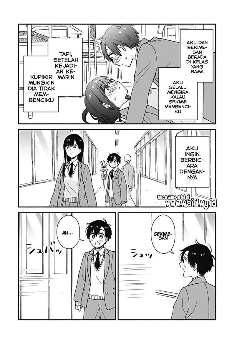 Sekimen Shinaide Sekime-san (Serialization) Chapter 2 Gambar 4