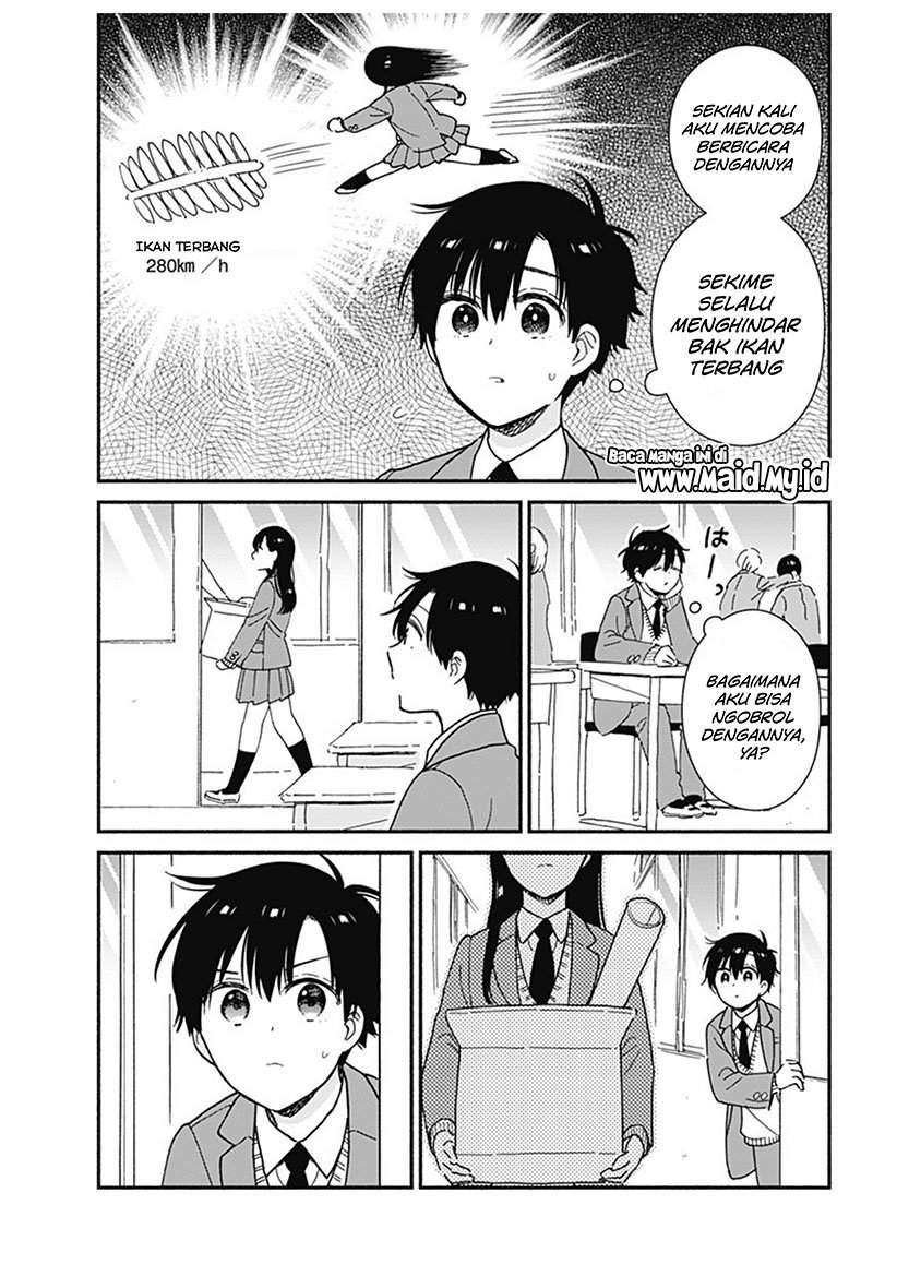 Sekimen Shinaide Sekime-san (Serialization) Chapter 2 Gambar 5