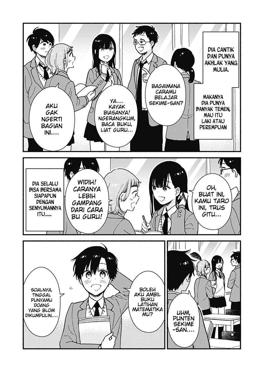 Sekimen Shinaide Sekime-san (Serialization) Chapter 1 Gambar 5