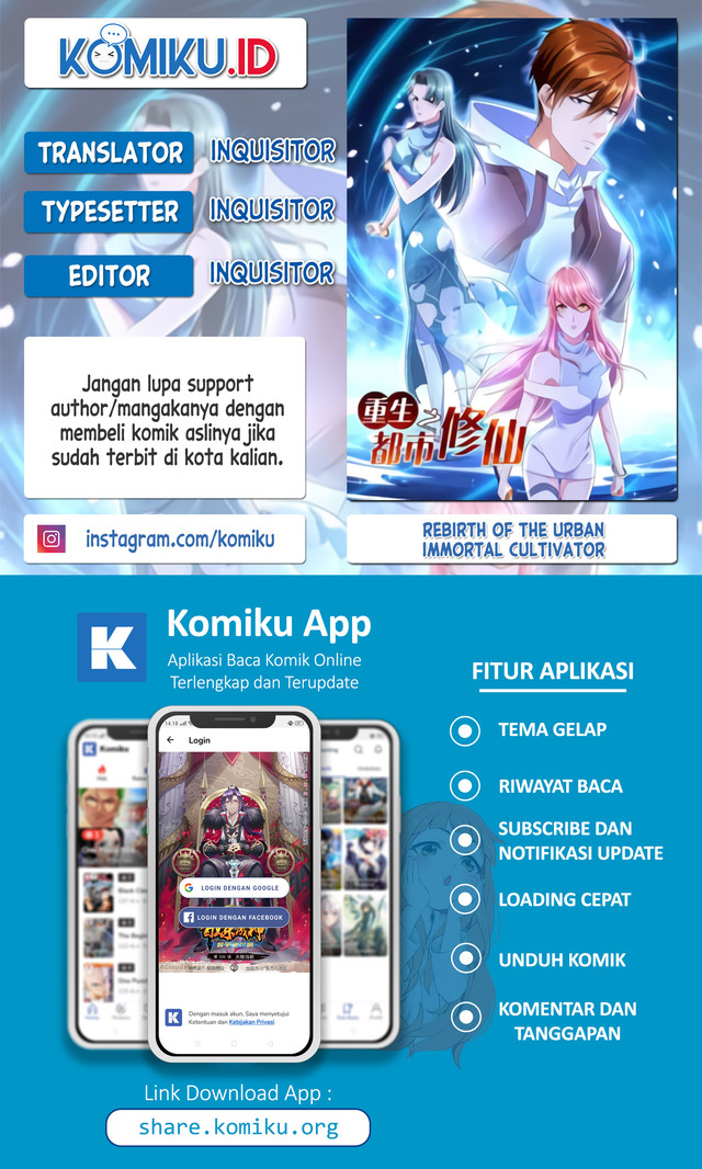 Baca Komik Rebirth Of The Urban Immortal Cultivator Chapter 658 Gambar 1