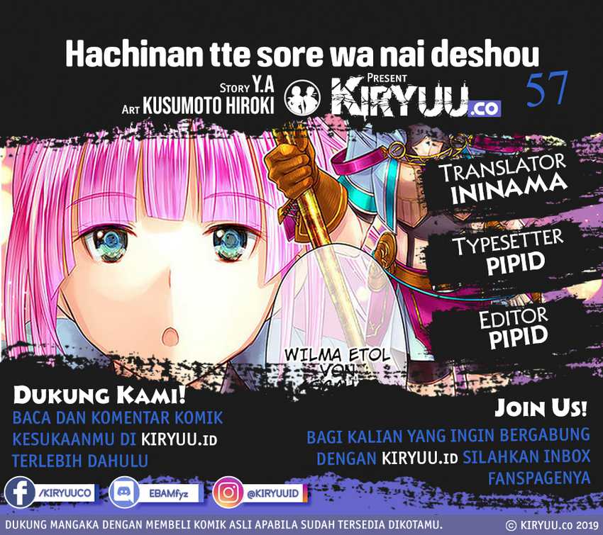 Baca Manga Hachinan tte Sore wa Nai Deshou Chapter 57 Gambar 2