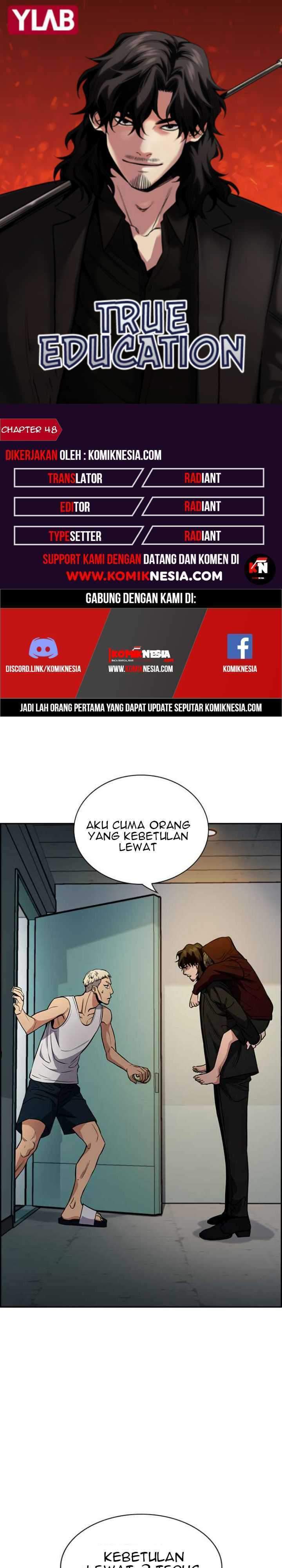 Baca Komik True Education Chapter 48 Gambar 1