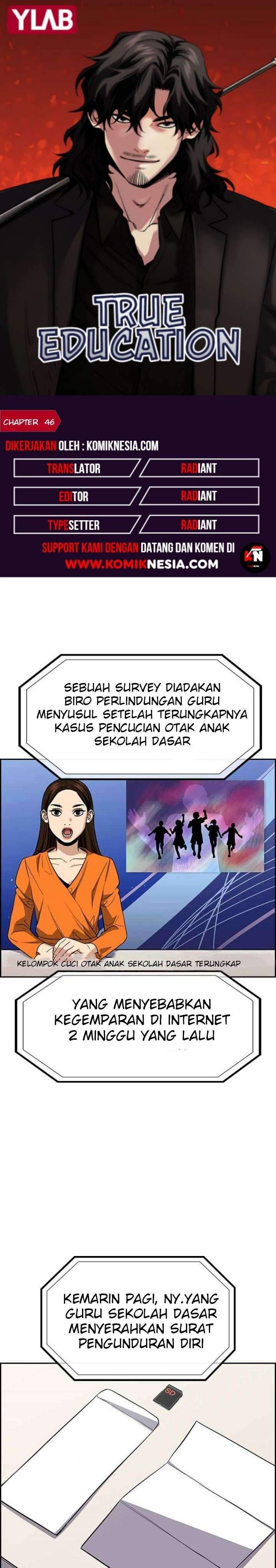 Baca Komik True Education Chapter 46 Gambar 1