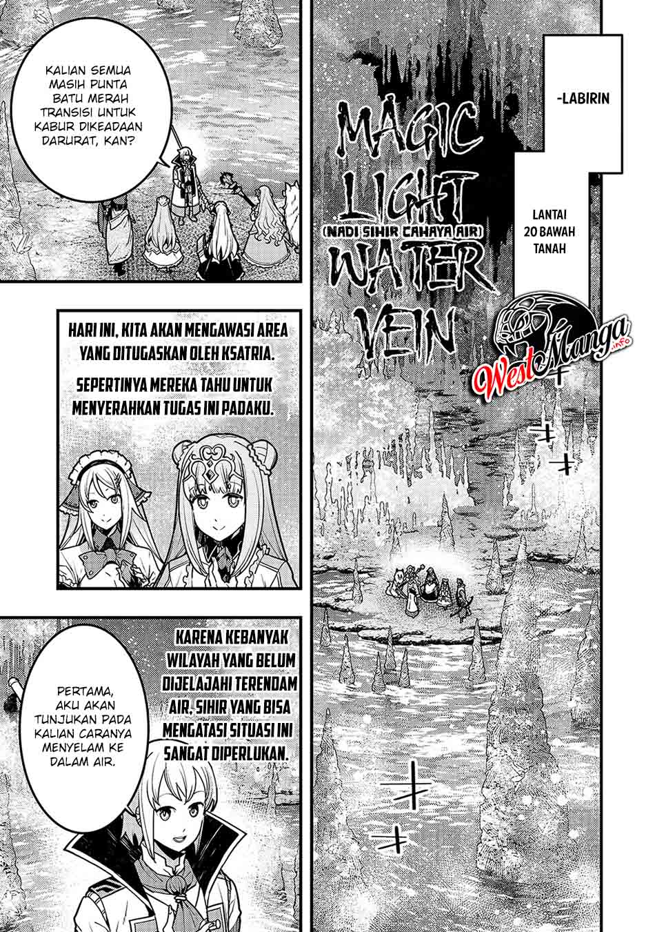 Baca Manga Kyoukai Meikyuu to Ikai no Majutsushi Chapter 35 Gambar 2