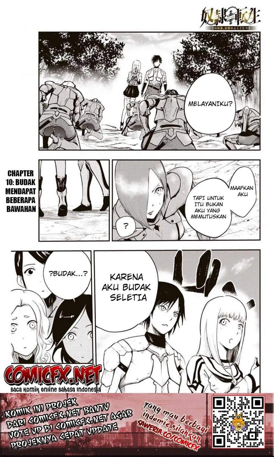 Baca Manga Dorei Tensei: Sono Dorei, Saikyou no Moto Ouji ni Tsuki Chapter 10. Gambar 2