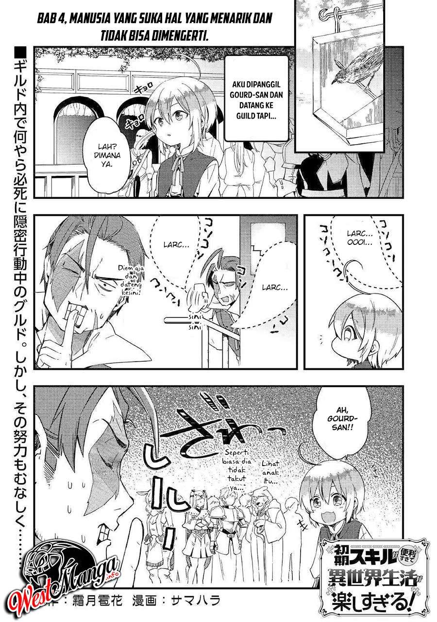 Baca Manga Shoki Skill Ga Benri Sugite Isekai Seikatsu Ga Tanoshisugiru! Chapter 4 Gambar 2