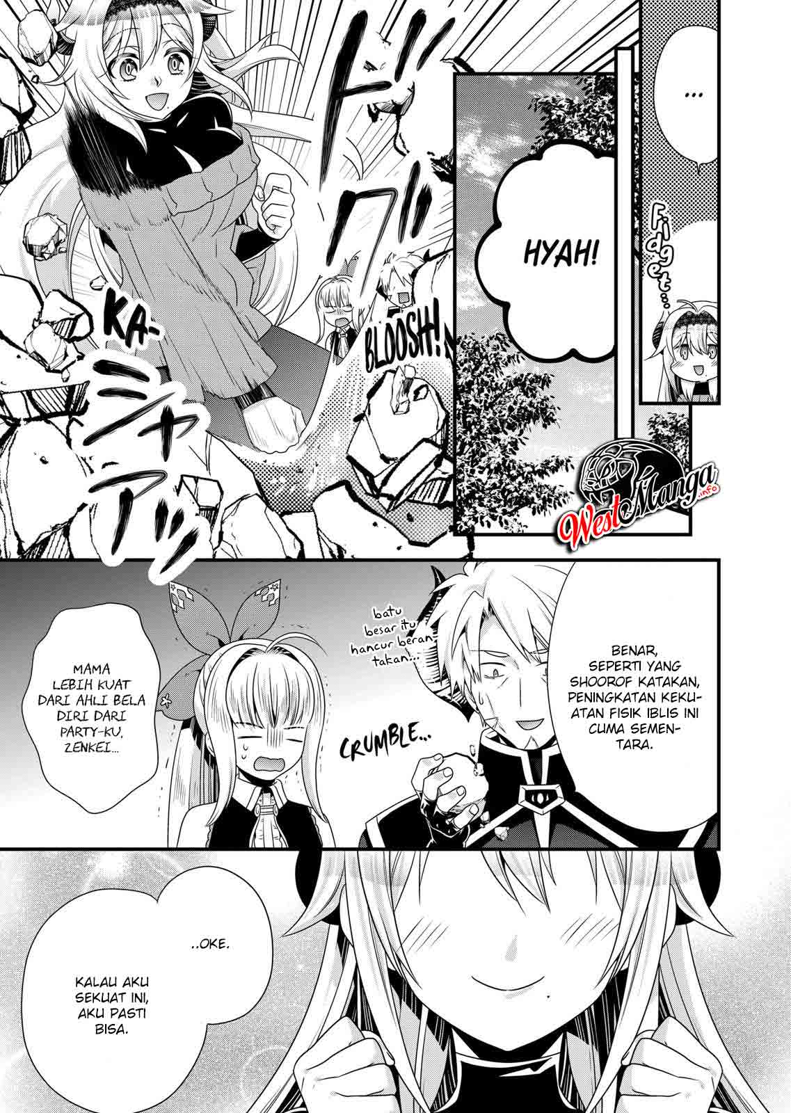 Maou desu Onna Yuusha no Hahaoya to Saikon Shita no de Onna Yuusha ga Giri no Musume ni Narimashita Chapter 44 Gambar 20