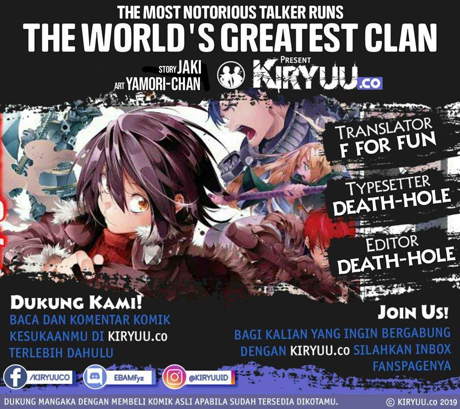 Baca Komik The Most Notorious “Talker” Runs the World’s Greatest Clan Chapter 6 Gambar 1