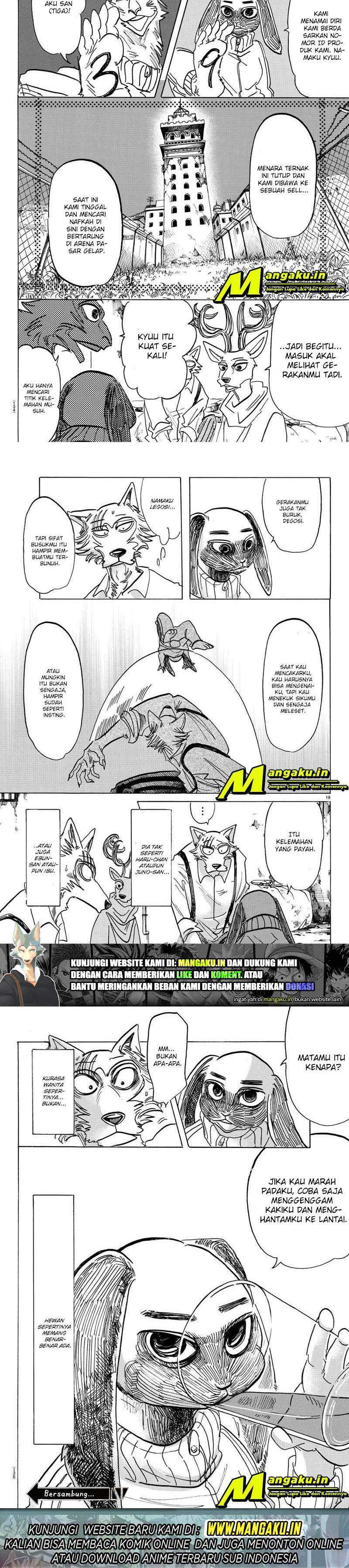 Beastars Chapter 159 Gambar 6