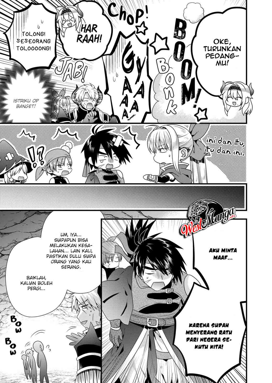 Maou desu Onna Yuusha no Hahaoya to Saikon Shita no de Onna Yuusha ga Giri no Musume ni Narimashita Chapter 45 Gambar 16