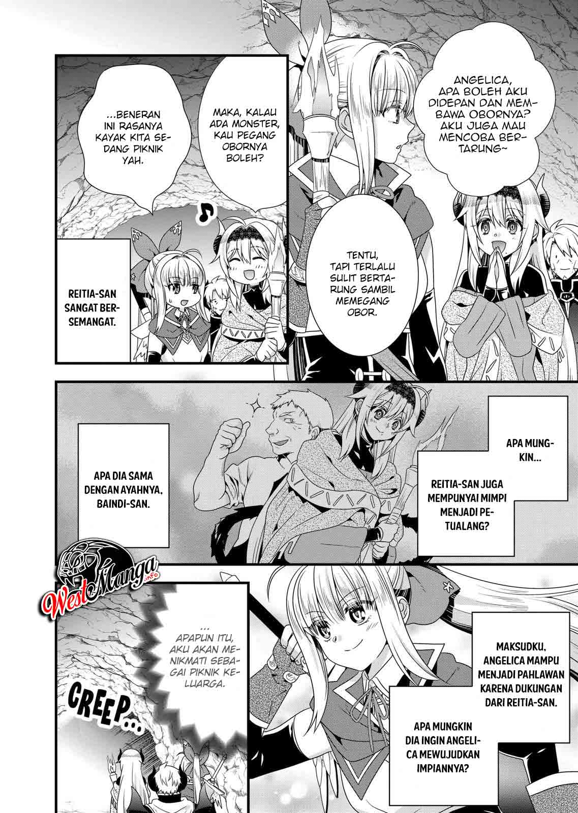 Maou desu Onna Yuusha no Hahaoya to Saikon Shita no de Onna Yuusha ga Giri no Musume ni Narimashita Chapter 45 Gambar 8