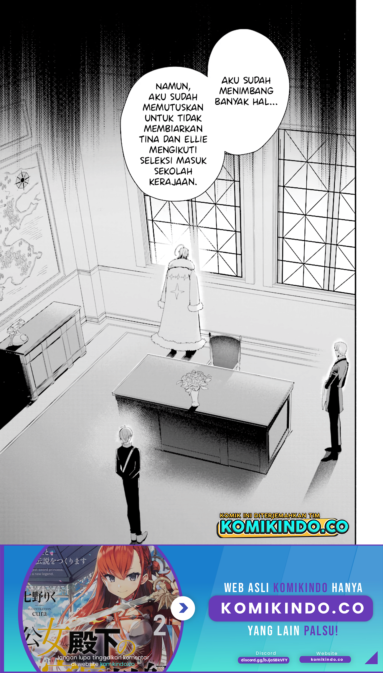 Baca Manga Koujo Denka no Kateikyoushi Chapter 15 Gambar 2