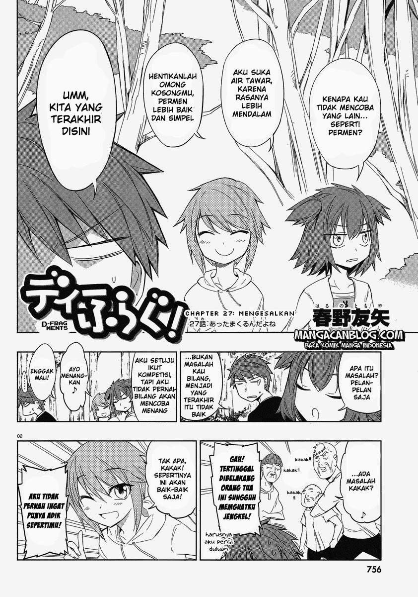 Baca Manga D-Frag Chapter 27 Gambar 2