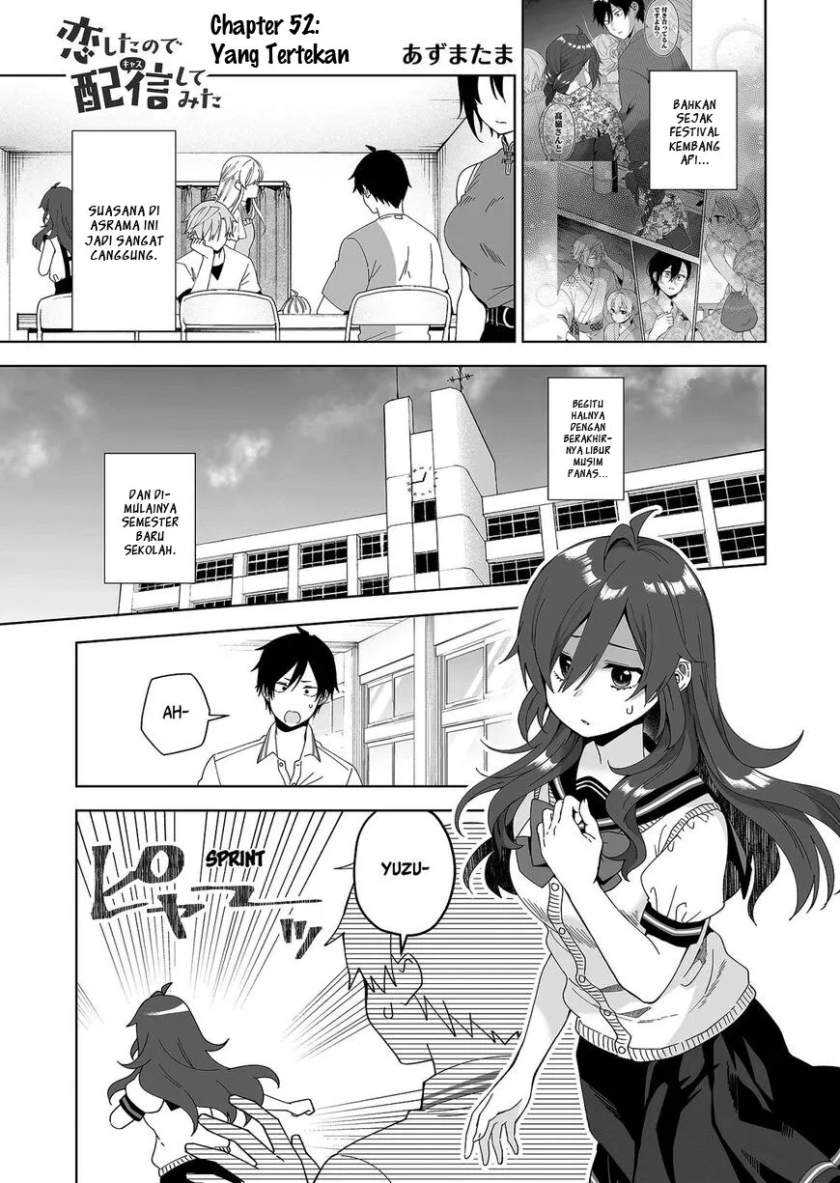 Baca Manga Koi Shita no de, Haishin Shite Mita Chapter 52 Gambar 2