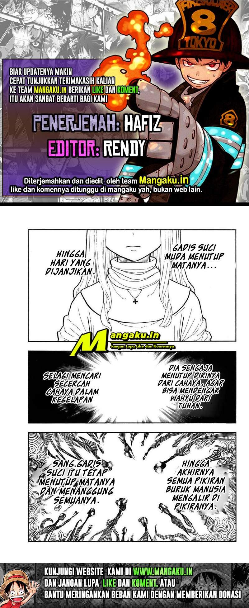 Baca Komik Fire Brigade of Flames Chapter 287 Gambar 1