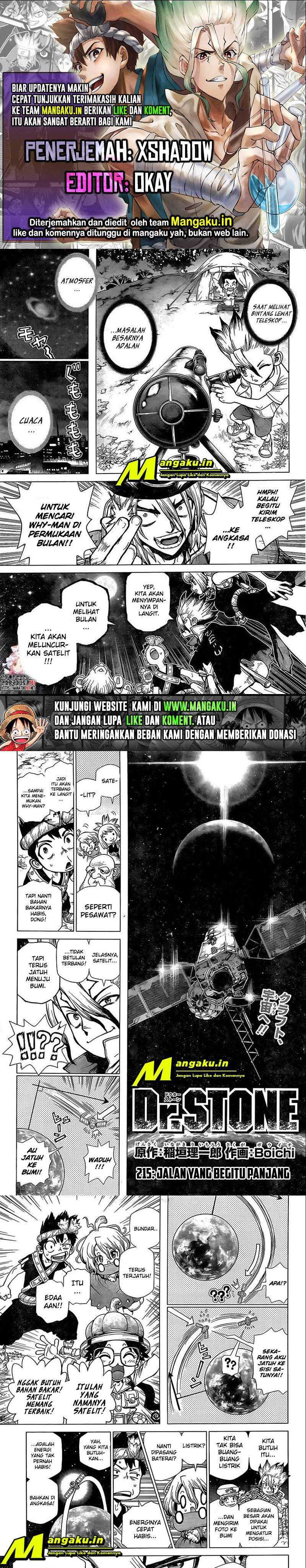 Baca Komik Dr. Stone Chapter 215 Gambar 1