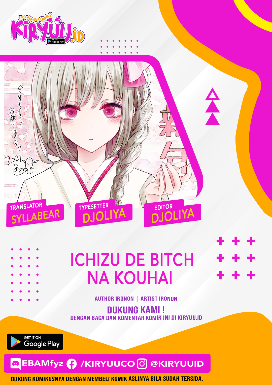 Baca Komik Ichizu de Bitch na Kouhai Chapter 74 Gambar 1