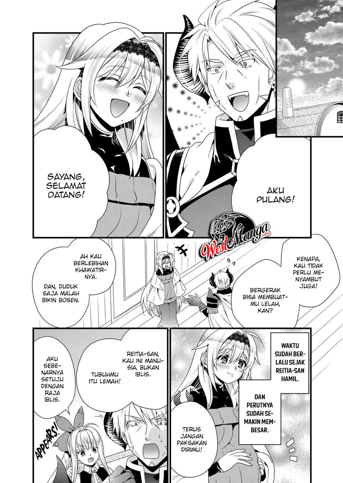 Maou desu Onna Yuusha no Hahaoya to Saikon Shita no de Onna Yuusha ga Giri no Musume ni Narimashita Chapter 46 Gambar 6