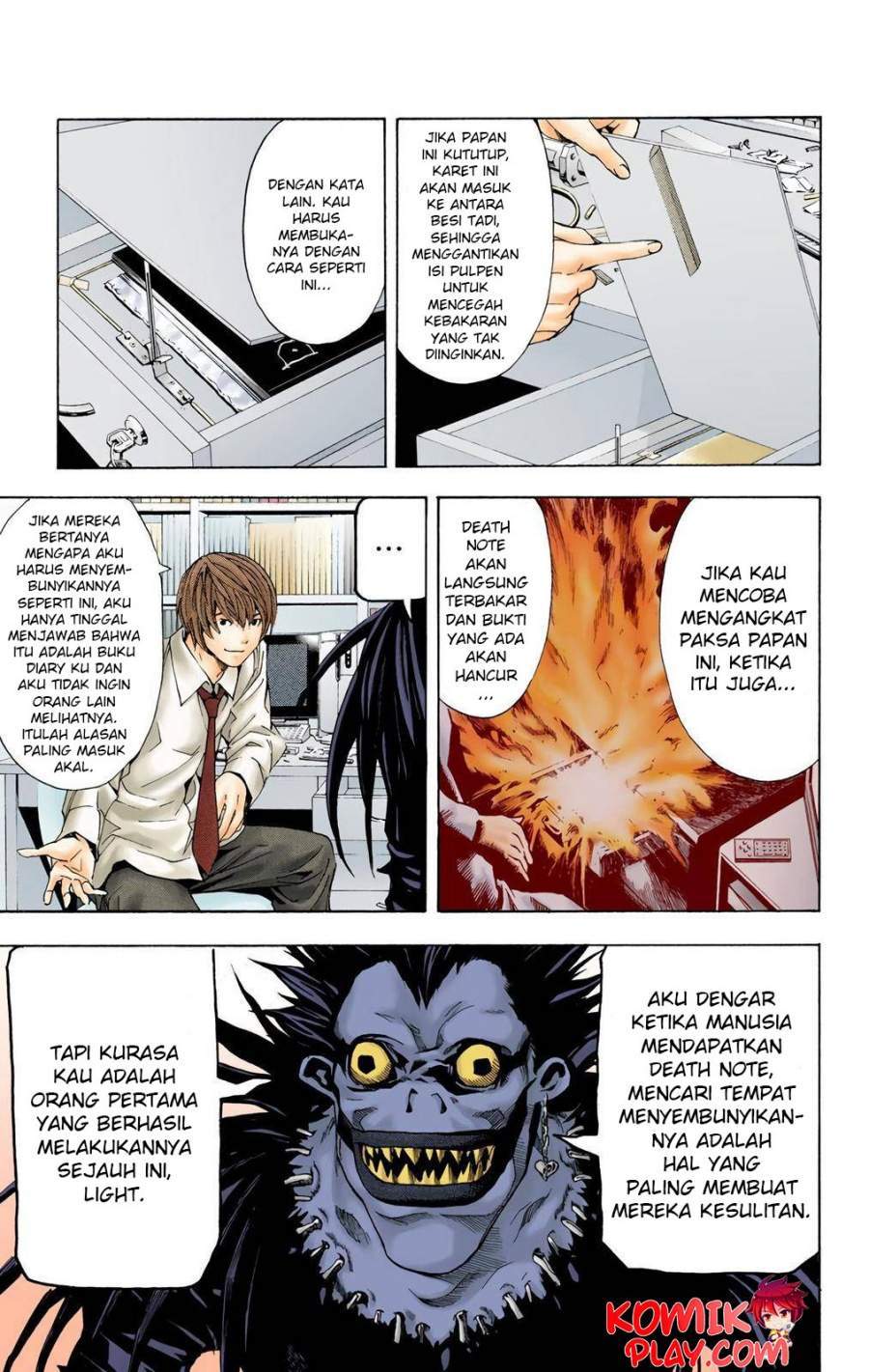 Death Note (Berwarna) Chapter 4 Gambar 19