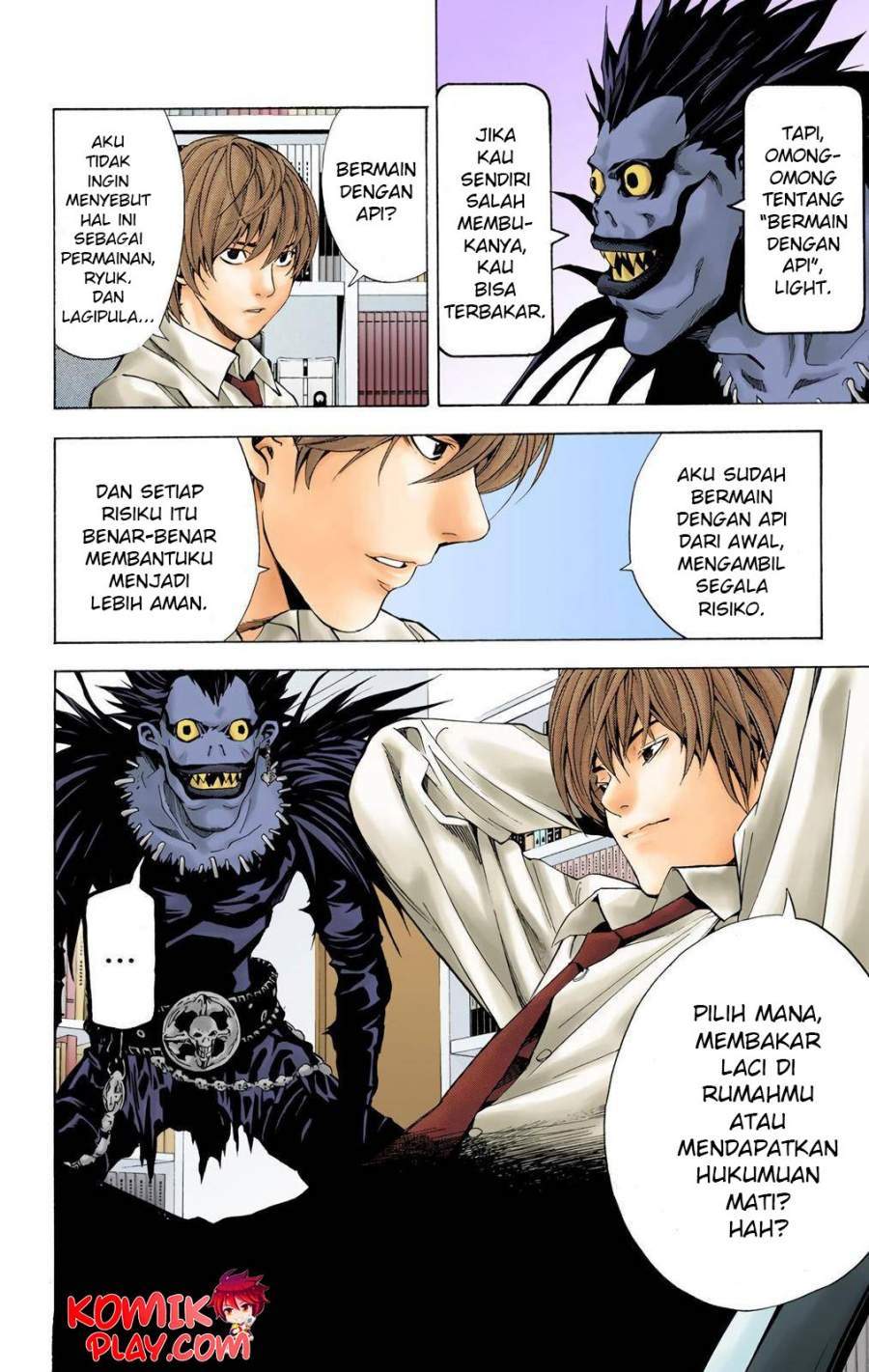 Death Note (Berwarna) Chapter 4 Gambar 20