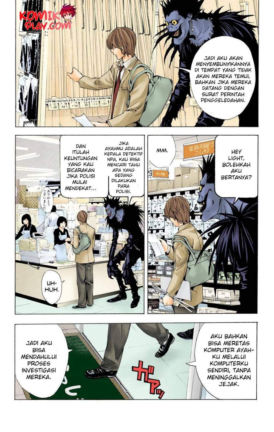 Death Note (Berwarna) Chapter 4 Gambar 8