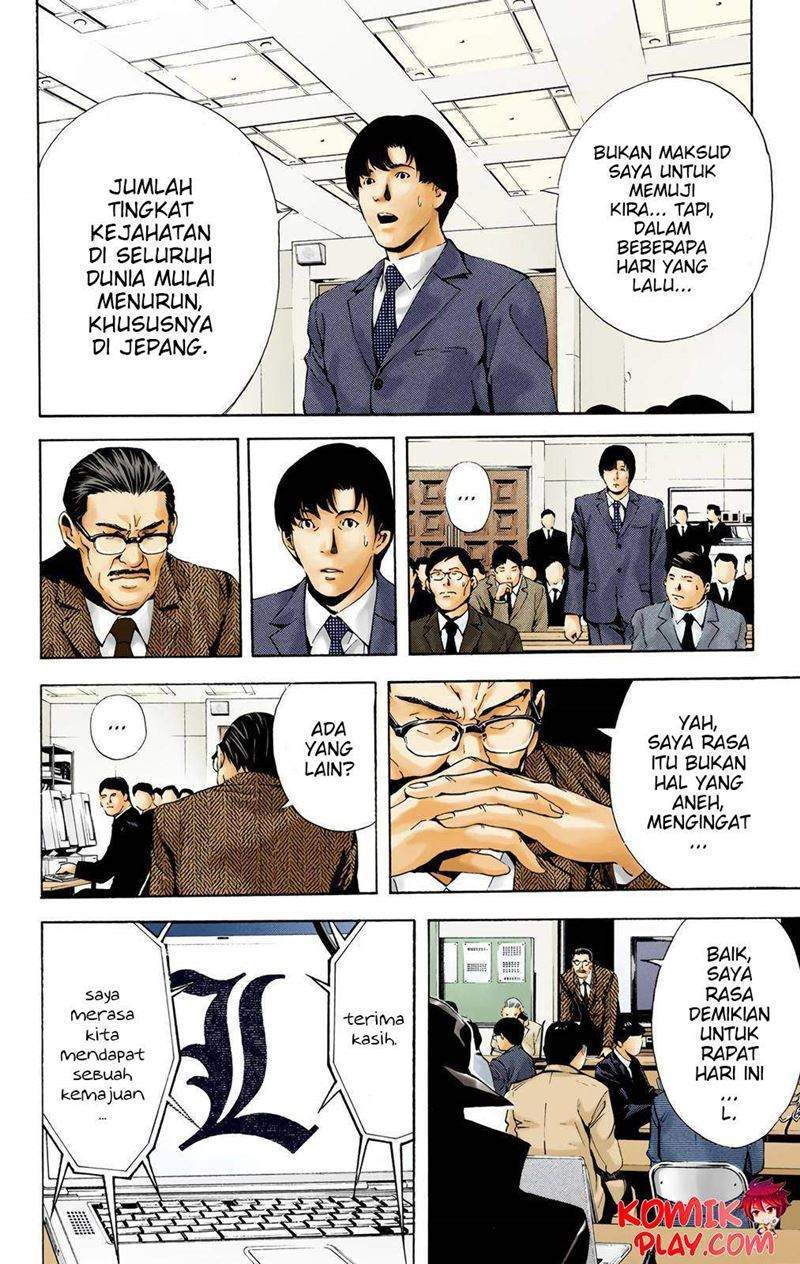 Death Note (Berwarna) Chapter 3 Gambar 14