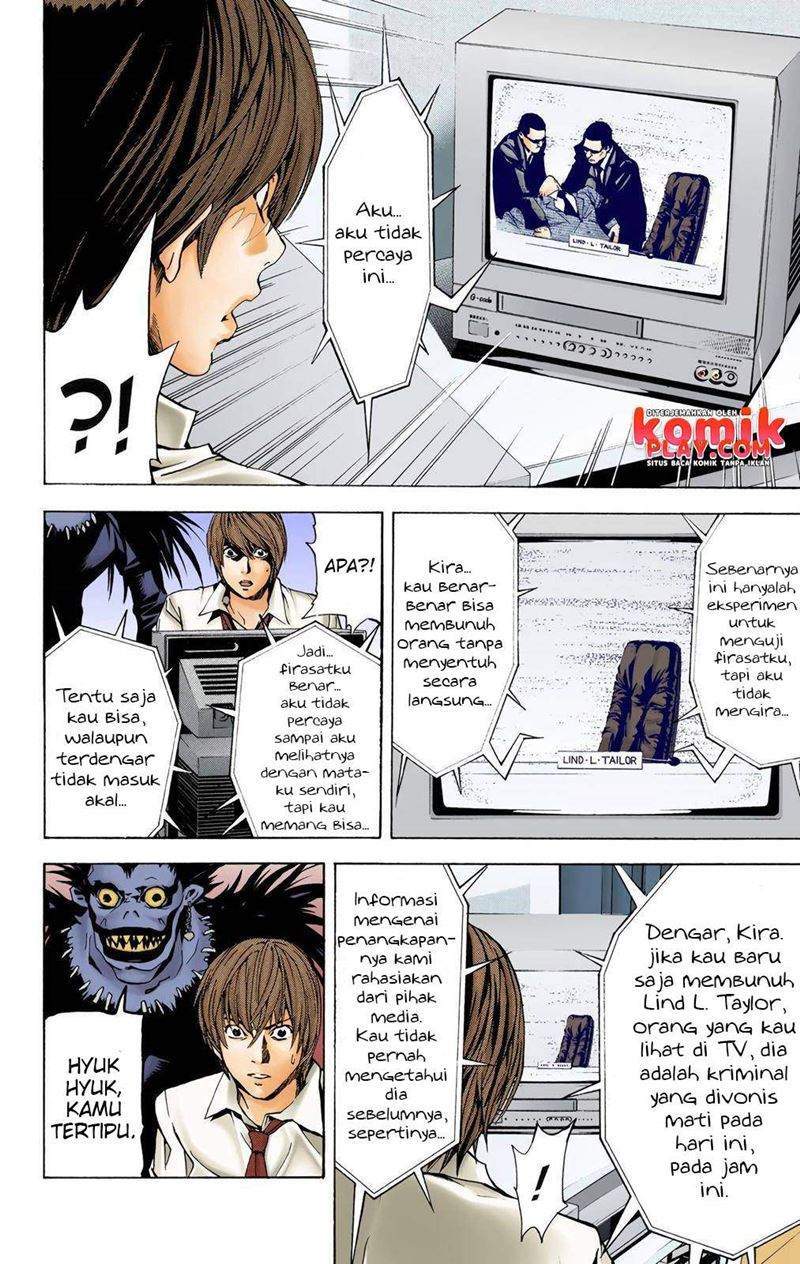 Death Note (Berwarna) Chapter 2 Gambar 23