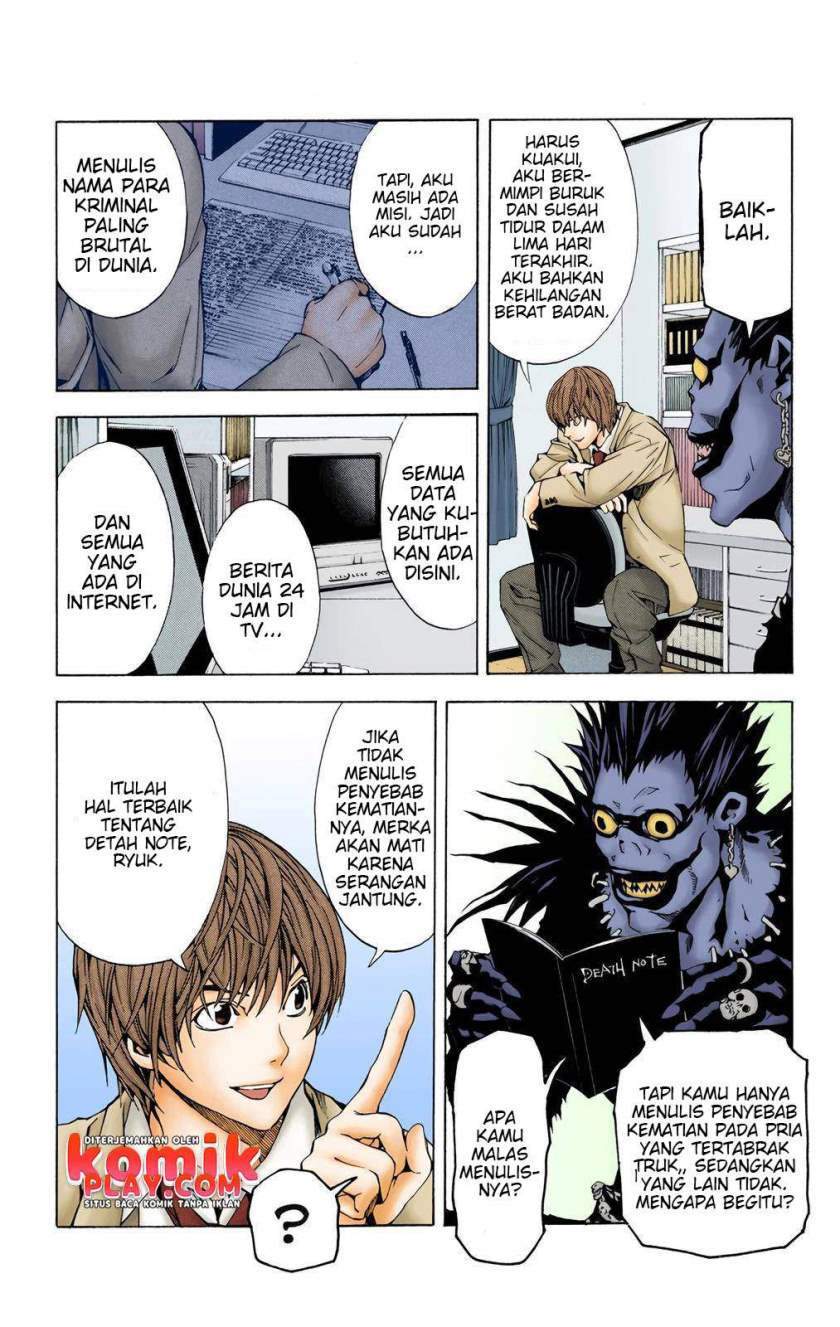 Death Note (Berwarna) Chapter 1.2 Gambar 43