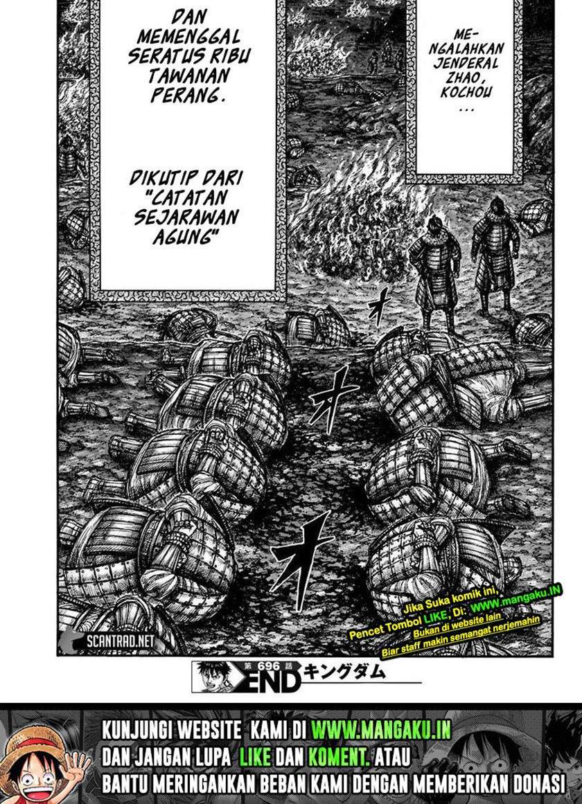 Kingdom Chapter 696 Gambar 21