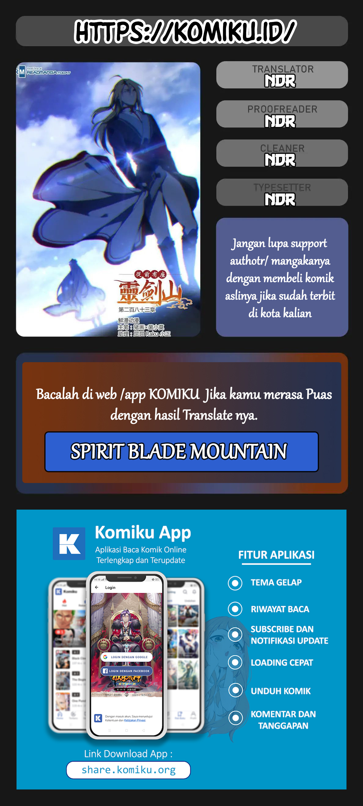 Baca Komik Spirit Blade Mountain Chapter 392 Gambar 1