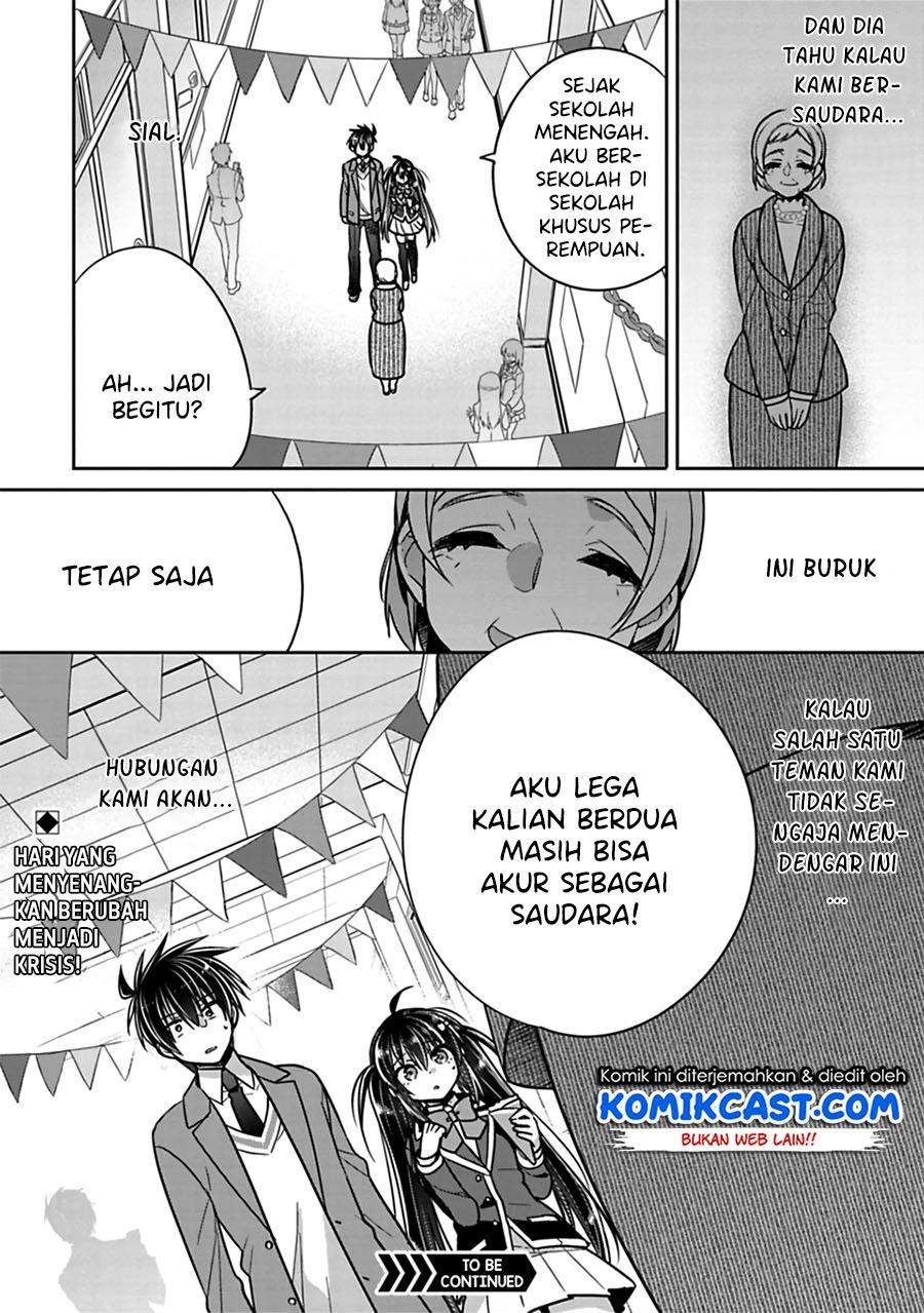 Siscon Ani to Brocon Imouto ga Shoujiki ni Nattara Chapter 25 Gambar 8