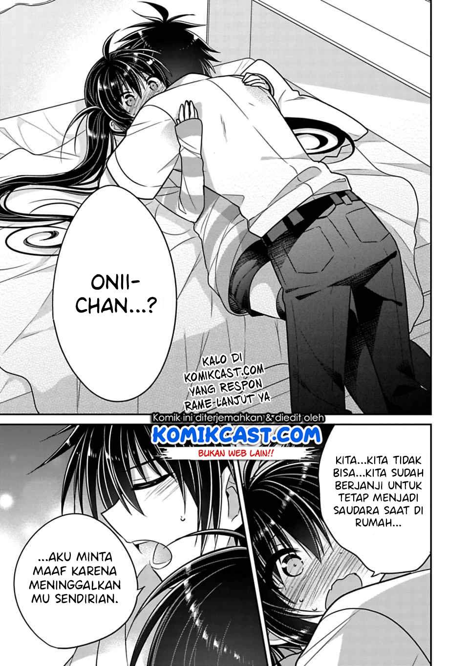 Siscon Ani to Brocon Imouto ga Shoujiki ni Nattara Chapter 21.3 Gambar 7